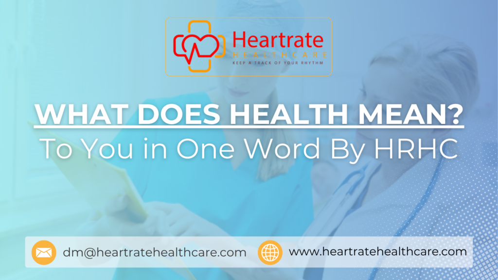 What Does Health Mean